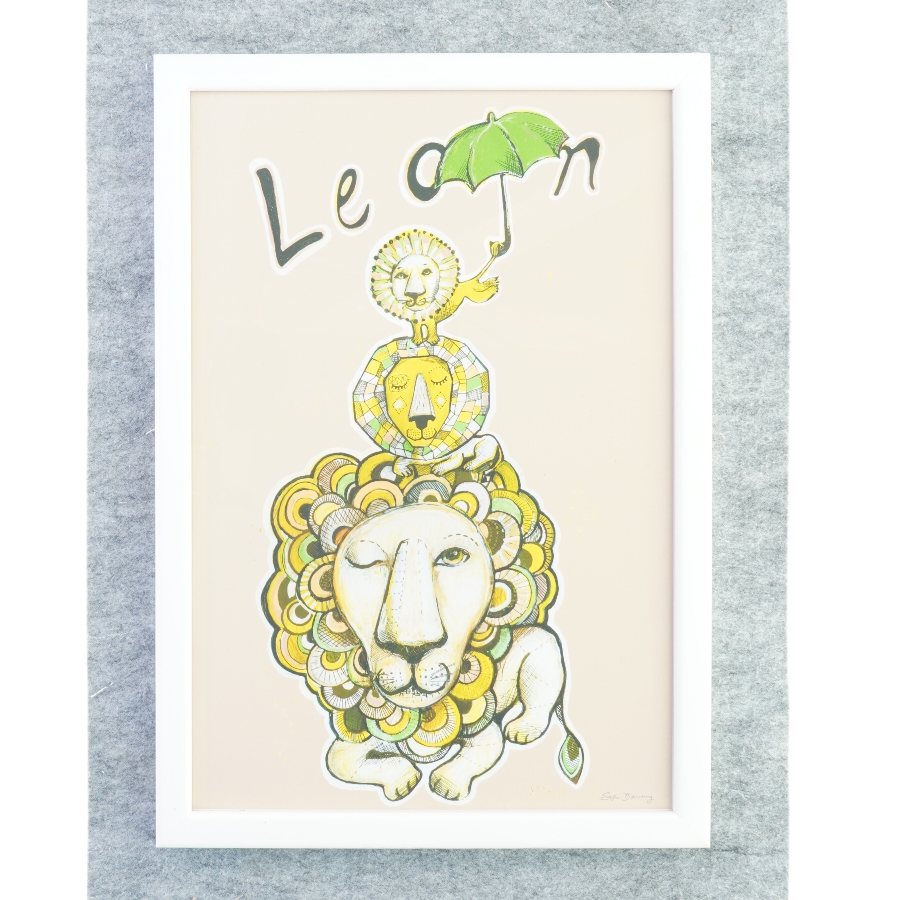 Tryk Sofie Børsting fra Kjærulf (str. 46 x 33 cm)