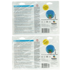 2 stk ballon kæmpestor som Læber (str. 76 cm bred)