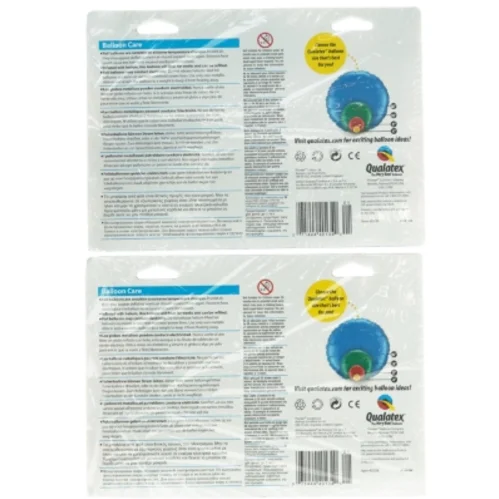 2 stk ballon kæmpestor som Læber (str. 76 cm bred)