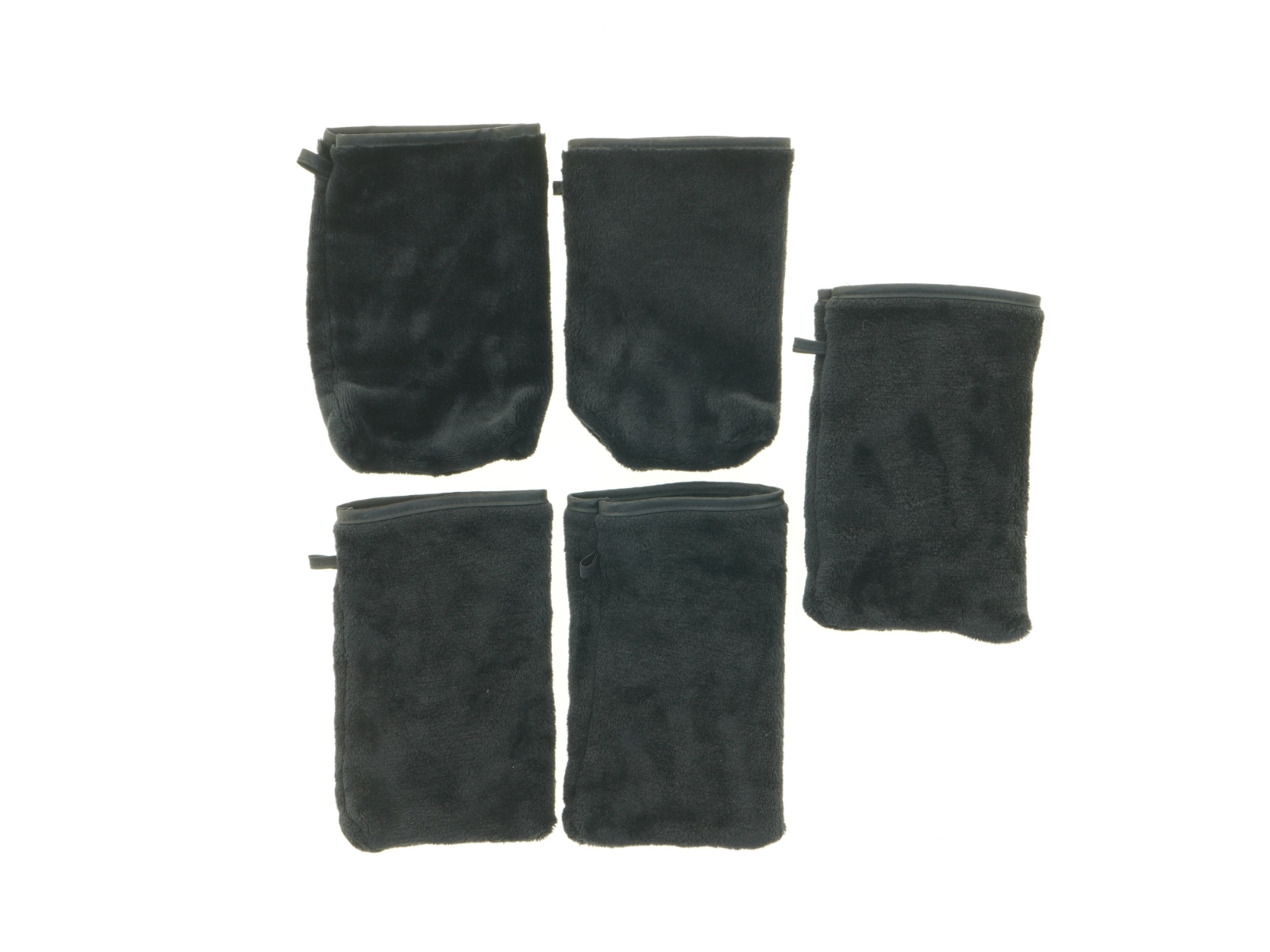 Nye vaskeklude i blødt fleece (str. 19 x 13 cm)