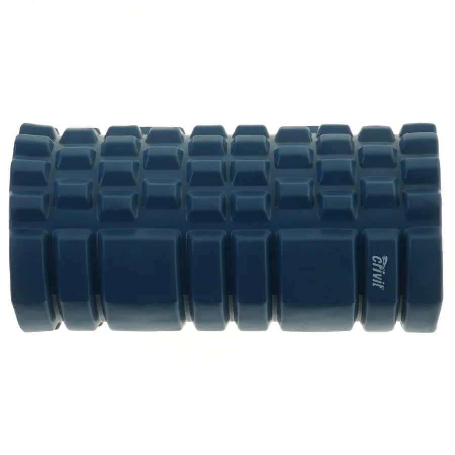 Blå skum foam roller fra Crivit (str. 30,5 cm)