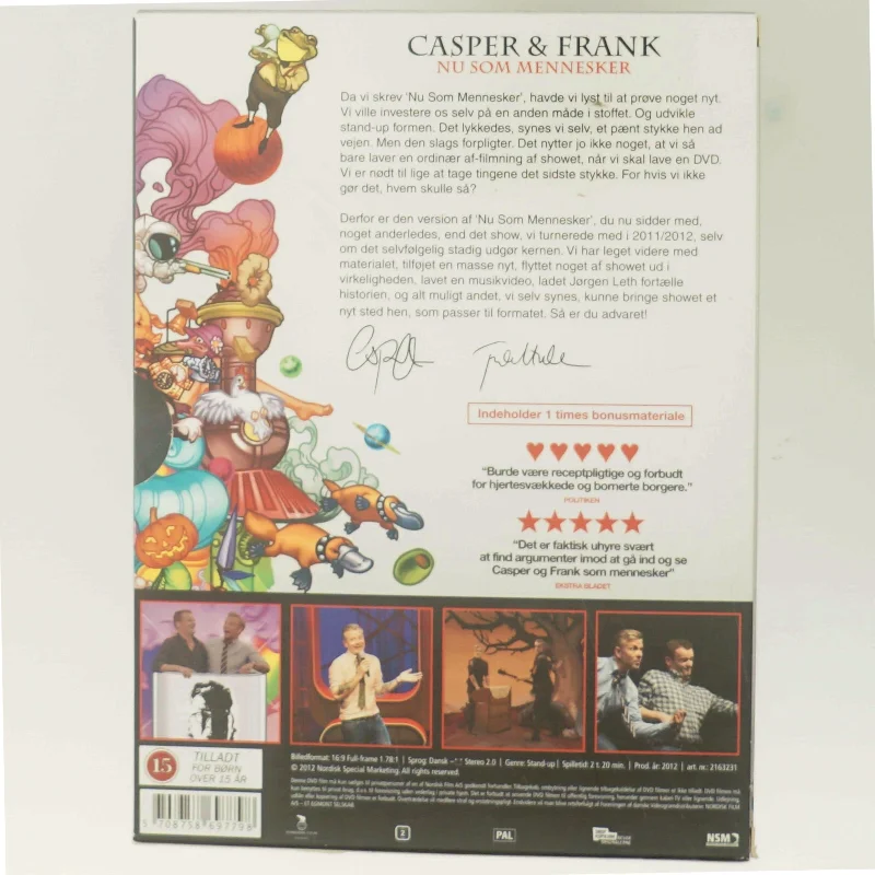 Casper og Frank, nu som mennesker