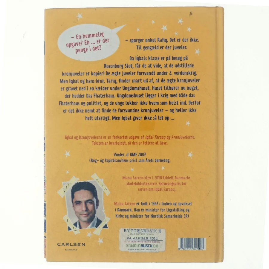 Iqbal og kronjuvelerne af Manu Sareen (Bog)