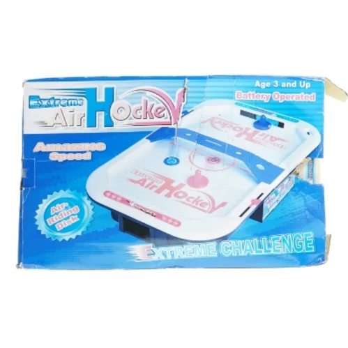 Air hockey fra Biltema (str. 50 x 30 x 7 cm)