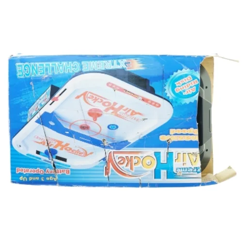 Air hockey fra Biltema (str. 50 x 30 x 7 cm)