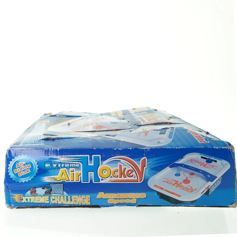 Air hockey fra Biltema (str. 50 x 30 x 7 cm)