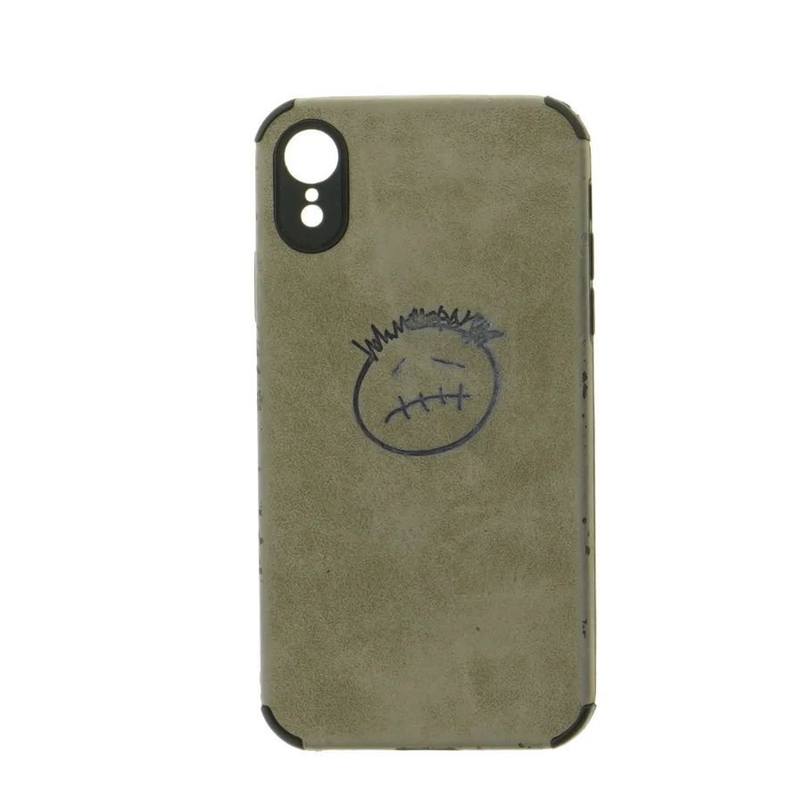 Brugt iPhone-cover med tegning (str. 16,5 x. 9 cm)