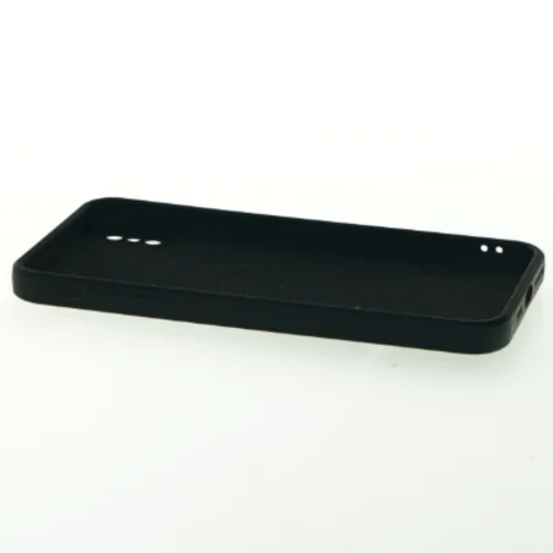 Sort mobiltelefon cover med Travis Scott design (str. 16x8 cm)