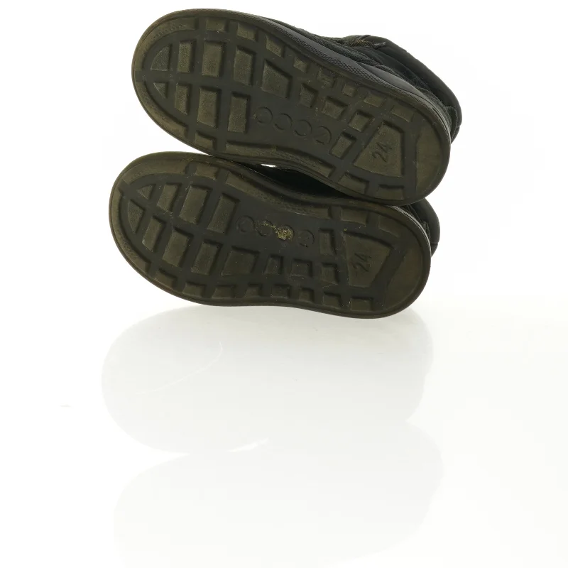 Vinterstøvler med velcrolukning fra Ecco (str. 24)