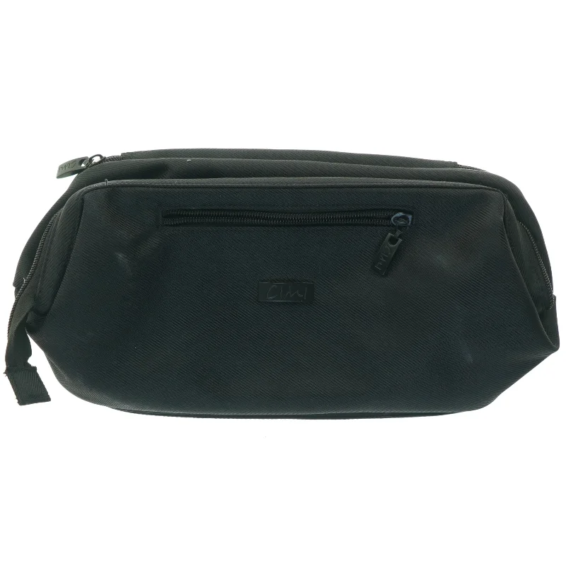 Sort toilettaske fra CIWI (str. 16 x 30 cm)