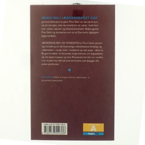 Jæger soldat i en terrortid af Poul Dahl (Bog)