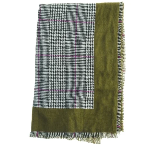 Ternet tørklæde (str. 66 x, 190 cm)