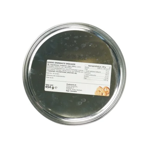 Småkage dåse (str. Ø 19 cm)