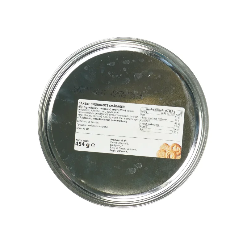 Småkage dåse (str. Ø 19 cm)