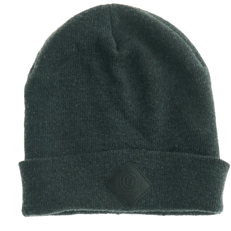 Strikket hue fra Upfront Company (str. 22 x 22 cm)