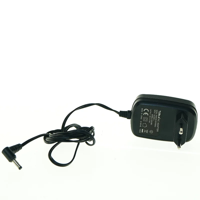 Sort oplader (str. 7 x 4 cm)