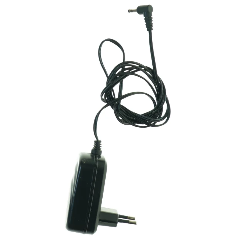 Sort oplader (str. 7 x 4 cm)