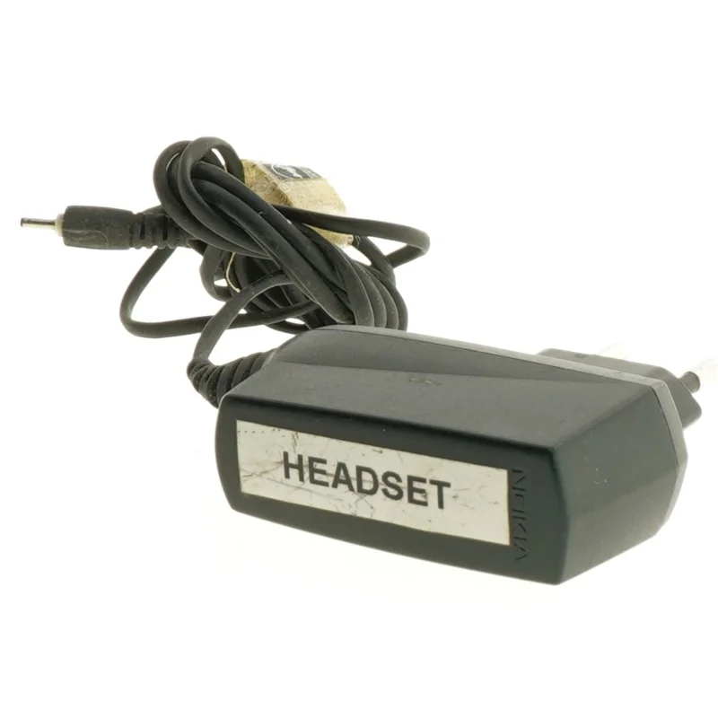 Sort AC adapter (str. 169 cm)