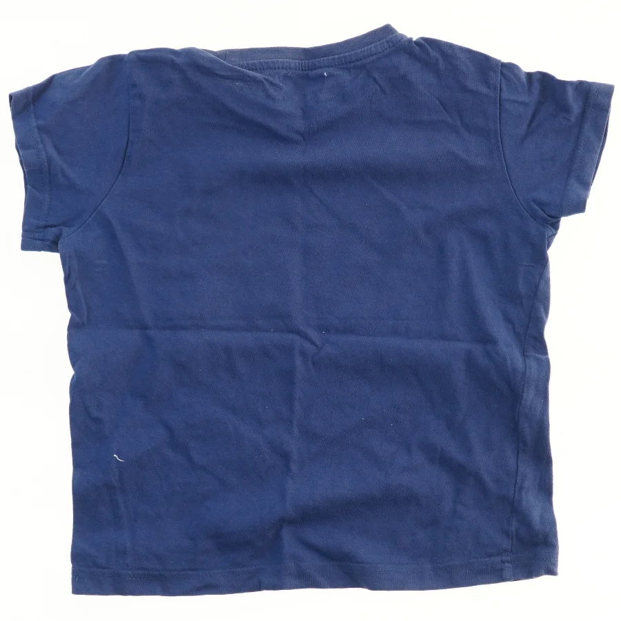 Børne T-shirt med tekst fra Pepco (str. 116)