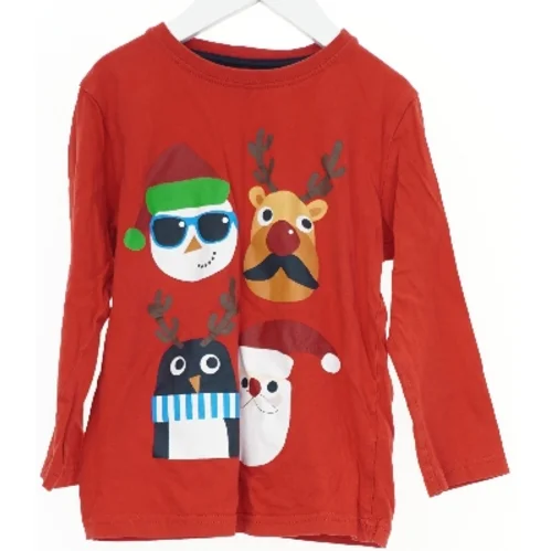 Rød julesweatshirt til børn fra Pepco (str. 116)