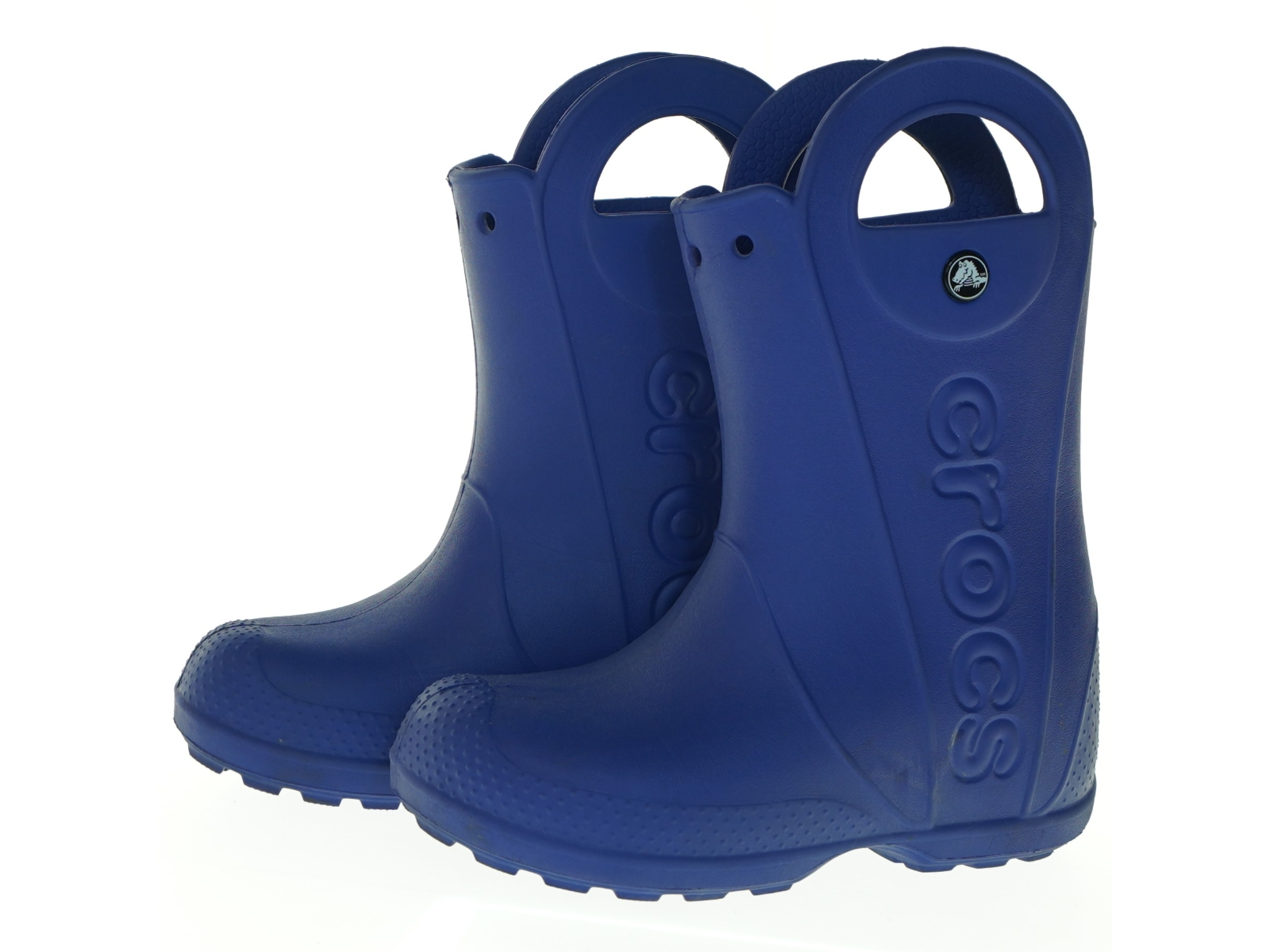 Blå Crocs gummistøvler fra Crocs (str. 13/ 21 cm fra hæl til tå )