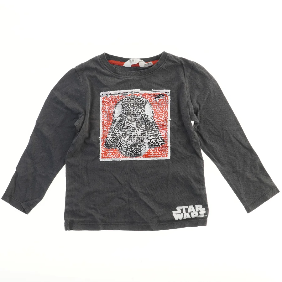 Langærmet Star Wars trøje fra H&M (str. 116)
