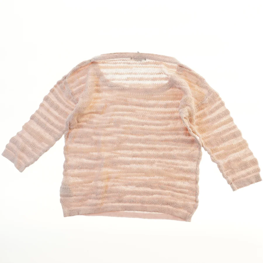 Strikket bluse med striber fra H&M (str. S)