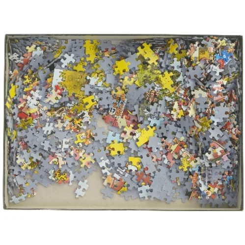 Wasgij puslespil 1000 brikker fra Jumbo (str. 1000 brikker cm)