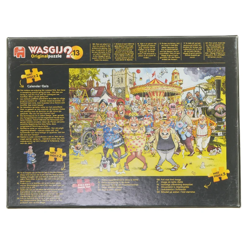 Wasgij puslespil 1000 brikker fra Jumbo (str. 1000 brikker cm)