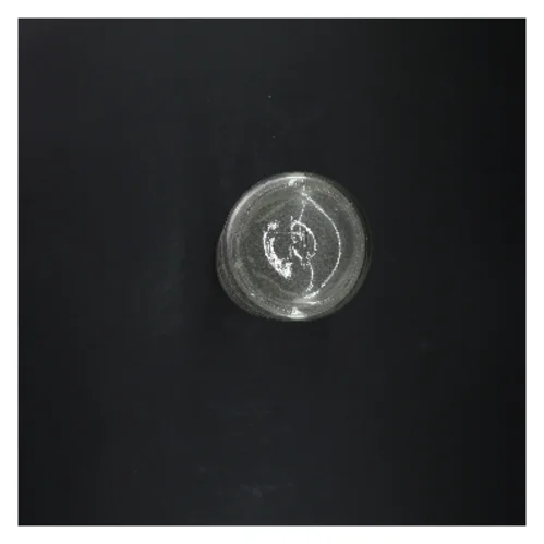 Transparent glasvase (str. 22 cm)