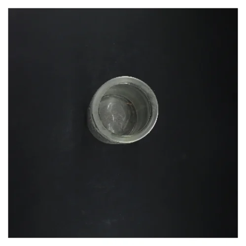 Transparent glasvase (str. 22 cm)