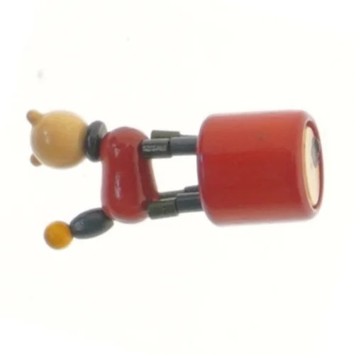 Træfigur af en kat (str. Ø 3,5x8 cm)