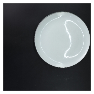 Hvide middagstallerkener, 5 stykker fra Atelier (str. 5 styk, ø 25 cm)