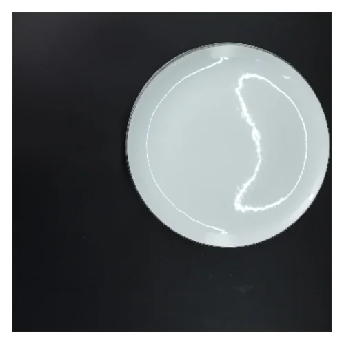 Hvide middagstallerkener, 5 stykker fra Atelier (str. 5 styk, ø 25 cm)