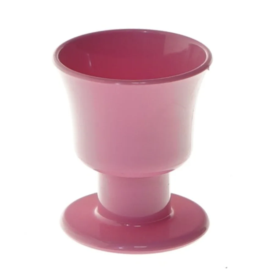 Pink æggebæger (str. Ø 5 cm længde 6 cm)