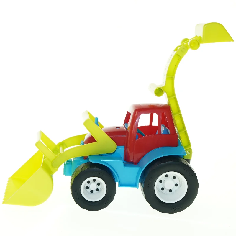 Robust plastik gravemaskine legetøj (str. 30 x 16 cm)