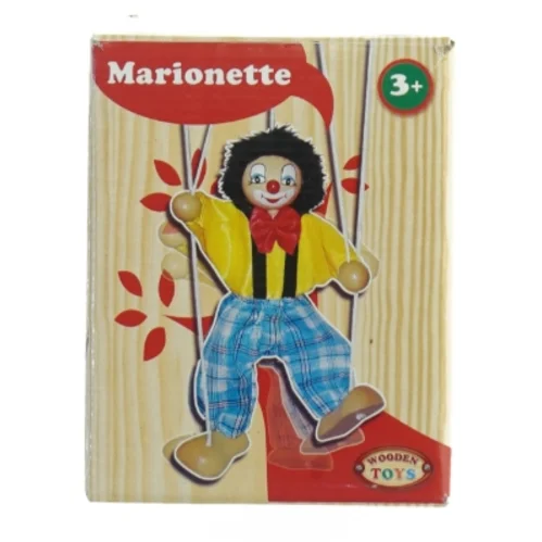 Marionetdukke i træ (str. Længde af dukke. 20 cm)