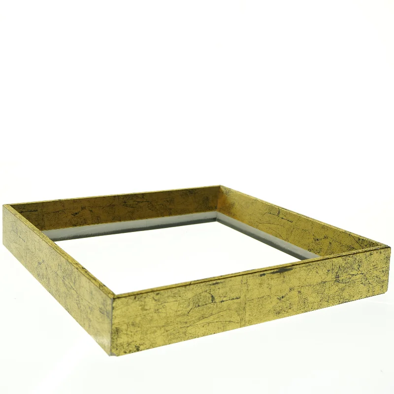 Gylden billedramme (str. 33 x 33 cm)
