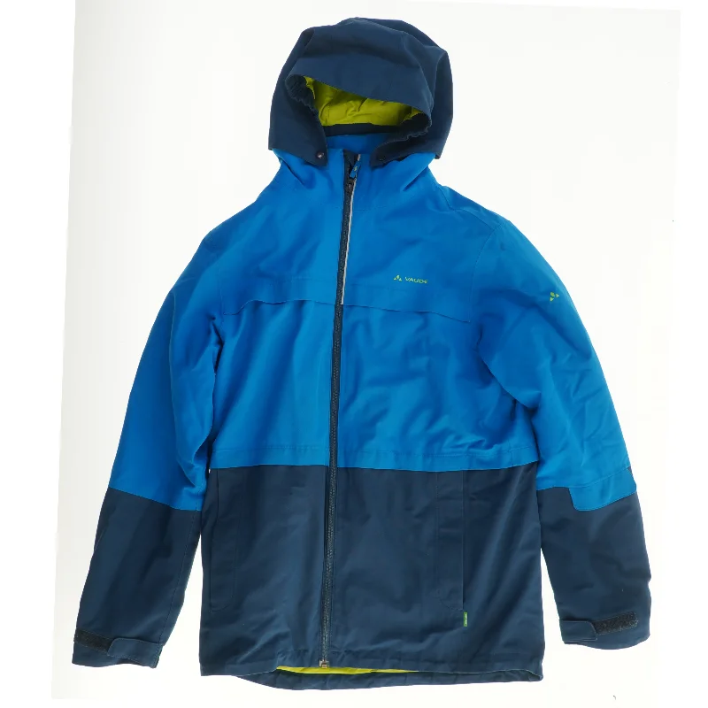 Vindjakke + thermojakke= vinterjakke med hætte fra Vaude (str. 158)