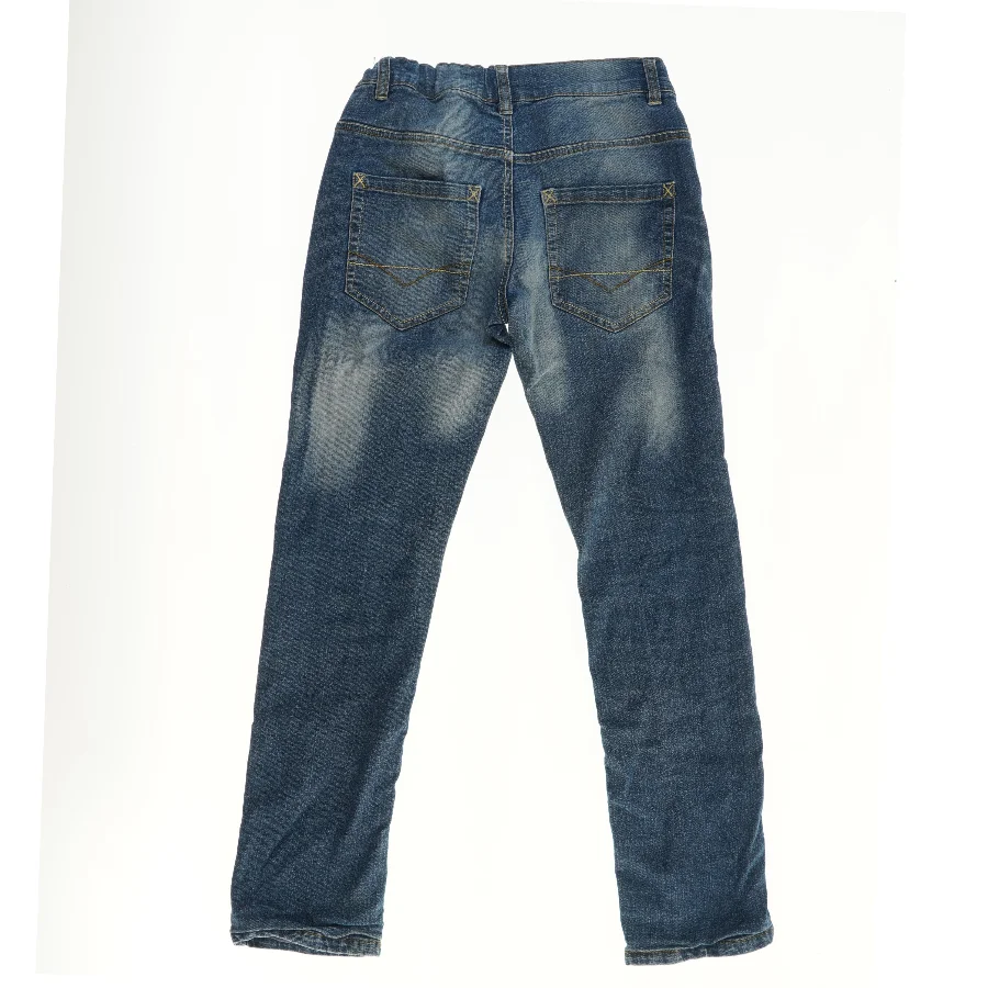 Jeans med slidt look fra Poco Piano (str. 152)