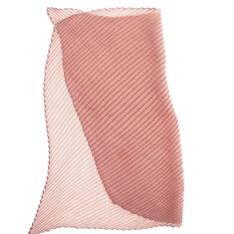 Plisseret tørklæde (str. 50 x 55 cm)