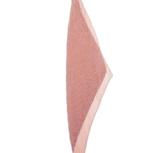 Plisseret tørklæde (str. 50 x 55 cm)