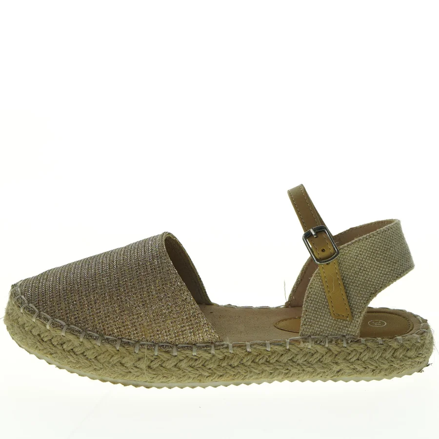 Espadrilles med glimmer fra VRS (str. 34)