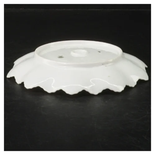 Porcelænsdesserttallerkener fra M Z (str. Ø. 16 cm)