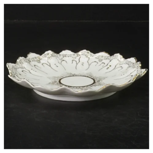 Porcelænsdesserttallerkener fra M Z (str. Ø. 16 cm)