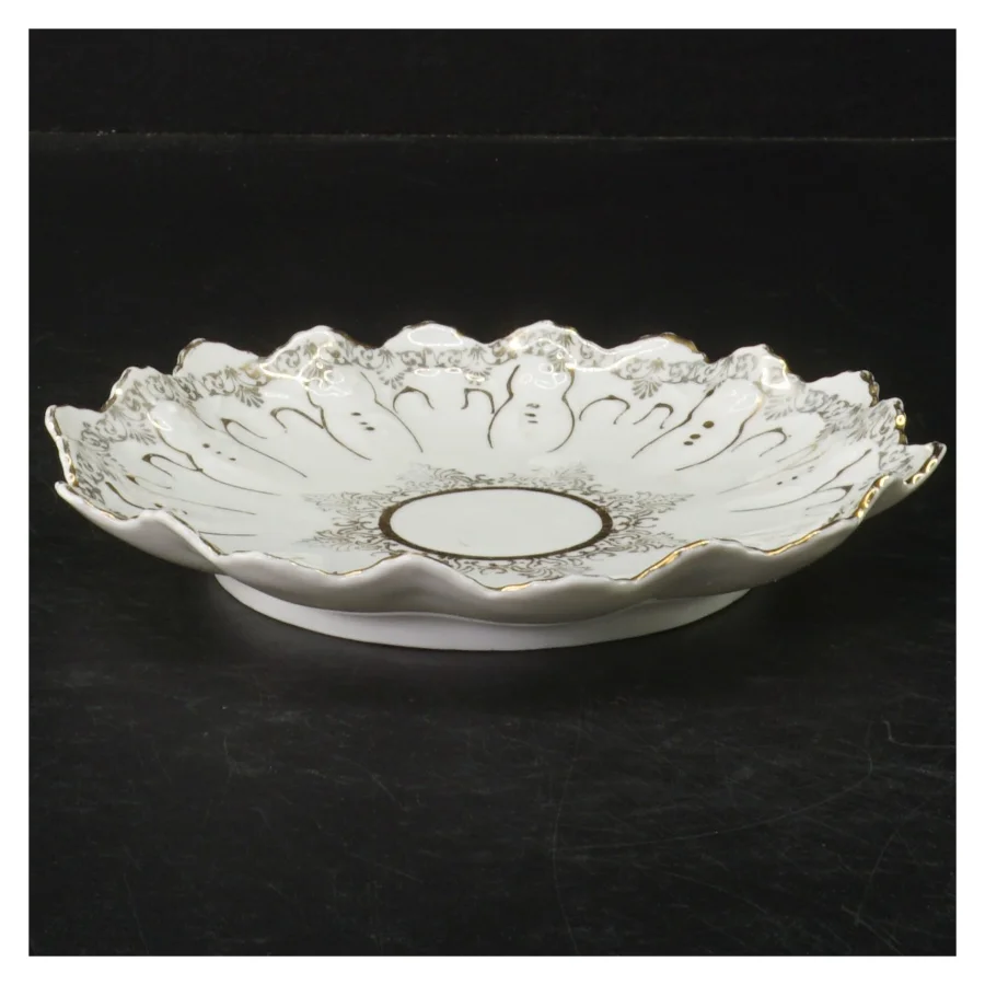 Porcelænsdesserttallerkener fra M Z (str. Ø. 16 cm)