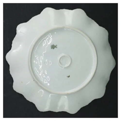 Porcelænsdesserttallerkener fra M Z (str. Ø. 16 cm)