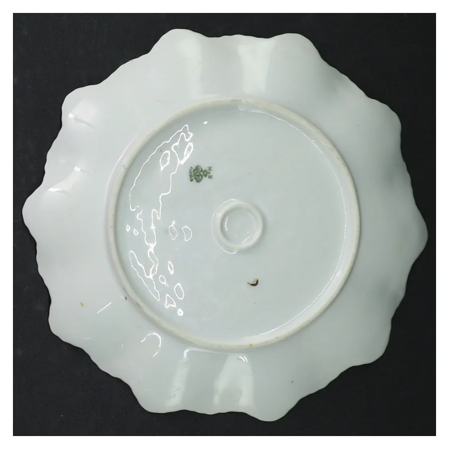 Porcelænsdesserttallerkener fra M Z (str. Ø. 16 cm)