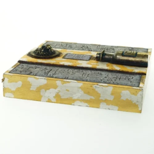 Dekorativ bakke med låg fra Rikki Tikki (str. 22x6 cm)