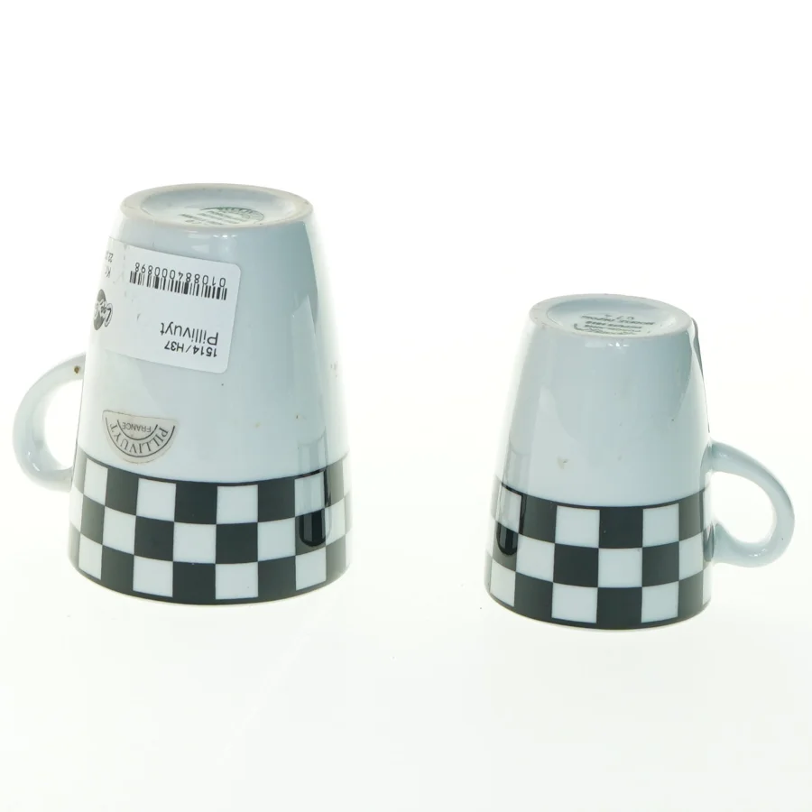 Pillivuyt Porcelæn, Tjekkeret Mønster fra Pillivuyt (str. Ø 20 cm)